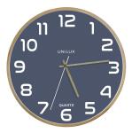 Unilux BALTIC Wanduhr hellblau, 31,5 cm Durchmesser, mit...