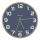 Unilux BALTIC Wanduhr hellblau, 31,5 cm Durchmesser, mit Rahmen und Zeigern aus Holz, inkl. Batterie