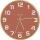 Unilux BALTIC Wanduhr rosa,  31,5 cm Durchmesser,mit Rahmen und Zeigern aus Holz, inkl. Batterie
