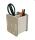 Unilux KUBE Stifthalter grau, aus PET-Recyclingmaterial