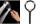 IWH Lupe mit COB LED-Beleuchtung, s chwarz (11570166)