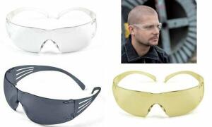 3M Schutzbrille SecureFit SF201AS, farblos-transparent (18020619)