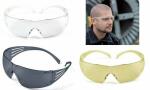 3M Schutzbrille SecureFit SF201AS, farblos-transparent...