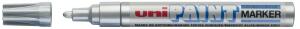 Faber Castell Permanent-Marker UNI-BALL PAINT PX-20 silber