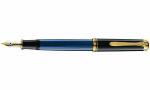 Pelikan Füllhalter Souverän 400, schwarz/blau,...
