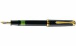 Pelikan Füllhalter Souverän 800, schwarz/gold,...