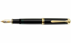 Pelikan Füllhalter Souverän 1000, schwarz/gold, B (56987305)