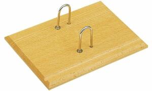 Wonday Sockel für Kalendarien, aus Holz, Bügel aus Metall (61031000)