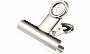 Wonday Briefklemmer aus Metall, Far be: nickel, Breite: 30 mm (61031102