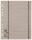 Trennblatt A4 mit Perforation, aus 250 g/m² Manilakarton (RC), grau