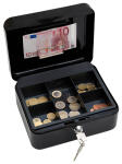 WEDO Geldkassette Gr.2 sw 20,0x16,0x9,0cm mit Clip