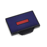 Stempelersatzkissen 6/56/2 5460, 5460L 56 x 33 mm blau/rot 2 St./Pack.