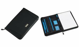 rillstab Schreibmappe Excellent de luxe, DIN A4, schwarz (71700041)