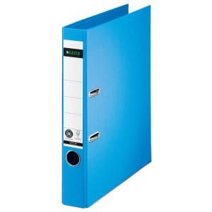 LEITZ Vollpapier-Ordner, 180 Grad, DIN A4, 50 mm, hellblau (80100830)