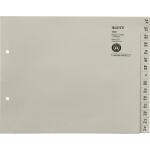 LEITZ Tauenpapier-Register, A-Z, fü r 4 Ordner, grau...