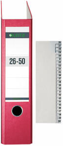 LEITZ Tauenpapier-Register, Zahlen, A4 Überbreite, 26-50 (80138285)