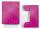 LEITZ Eckspannermappe WOW, DIN A4, Karton, pink-metallic (80398223)