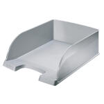 LEITZ Briefablage Plus Jumbo, DIN A 4, Polystyrol, silber...