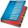 LEITZ Pultordner Deskorganizer Colo r, A4, 1-24/A-Z, blau (80591435)