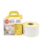 Rollenetiketten, 89 x 36 mm, permanent, weiß,...